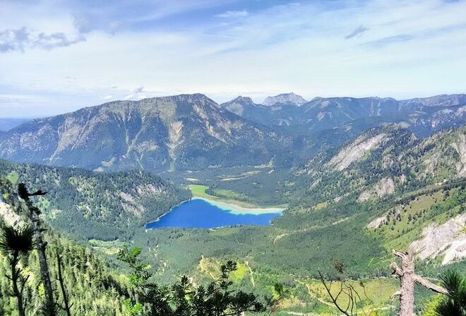 Tiefblick auf den Offensee
