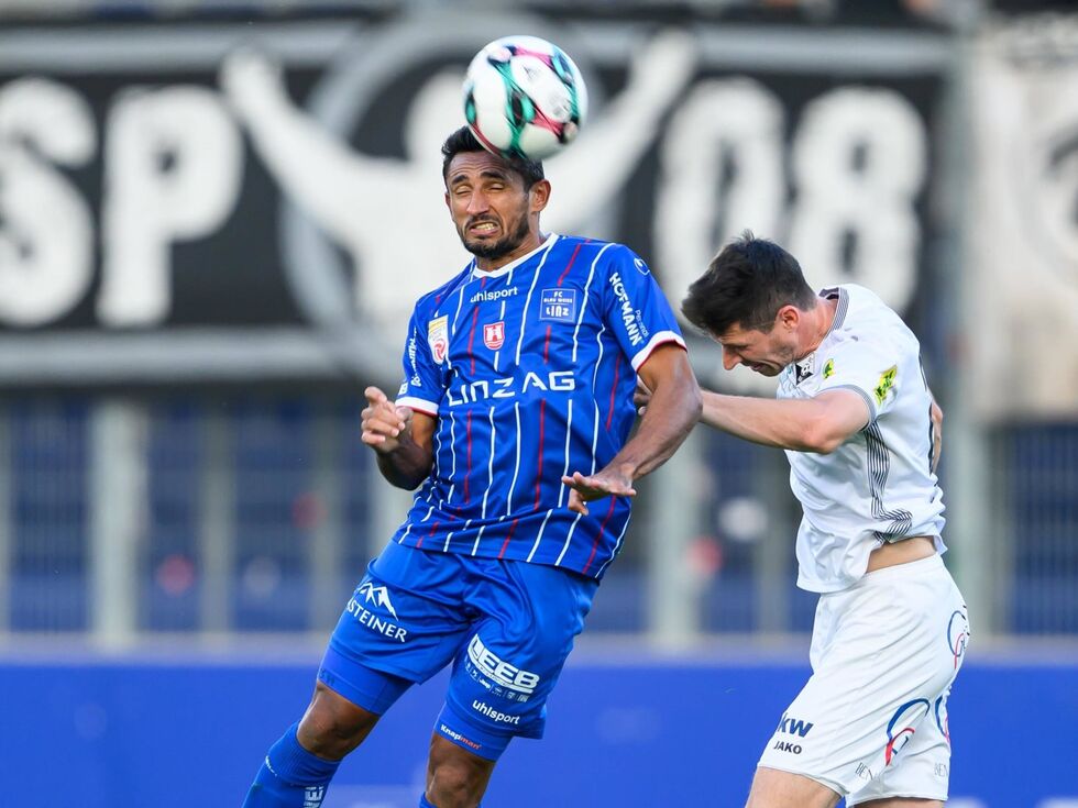 Ronivaldo s golom z glavo prinesel zmago Blau-Weiß Linzu proti Altachu