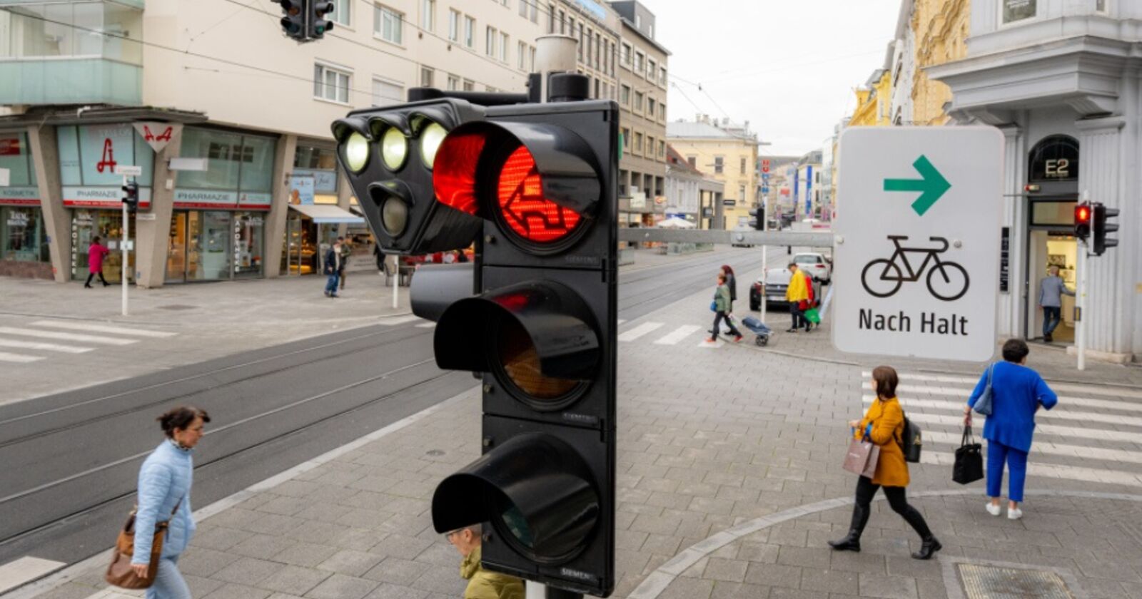RotAbbiegen für Radfahrer nicht in allen Bundesländern SN.at