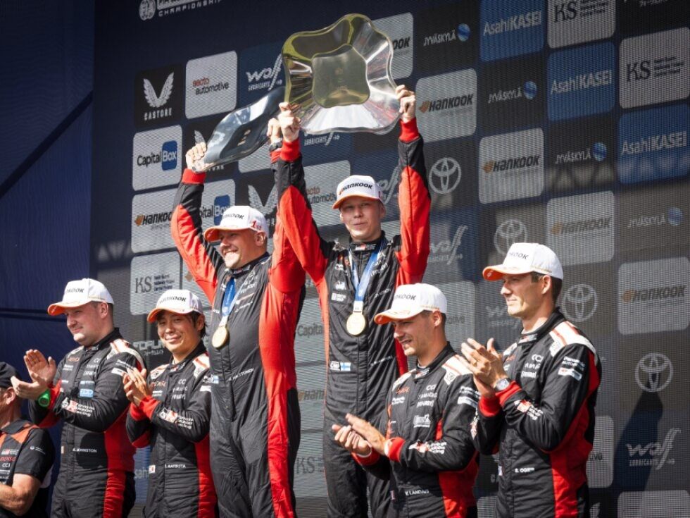 Rovanperä z zmago na reliju Finska do domače zmage, pet Toyot na prvih mestih