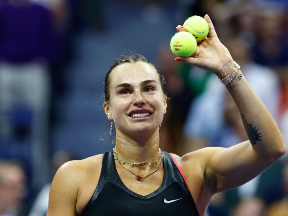 Sabalenka zieht erneut ins Endspiel der US Open ein