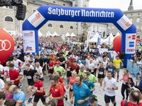 Salzburger Businesslauf begeisterte die Lauffans in der Altstadt