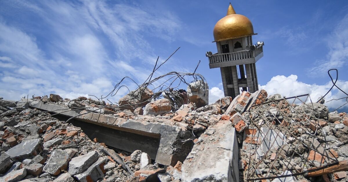 Satellitenvideos von Erdbeben in Indonesien | SN.at