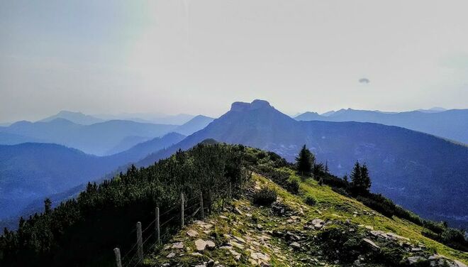 Der Schmittenstein im Morgenlicht