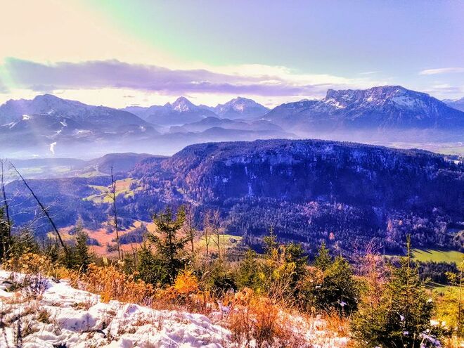 Der Herbst trifft auf den Winter