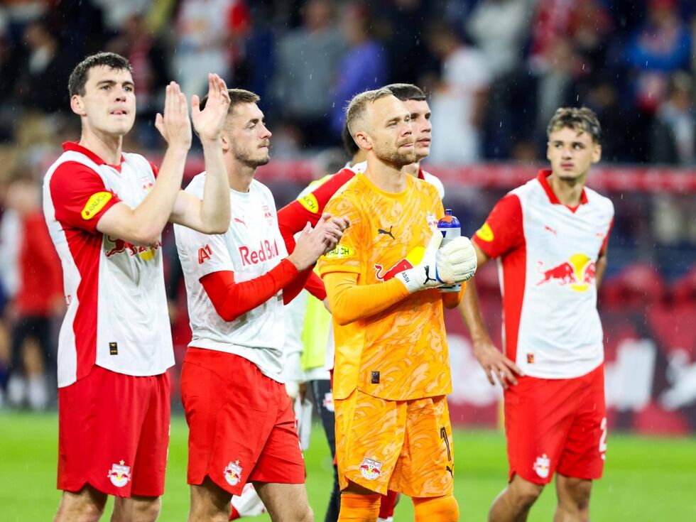 Sehr verhaltener Jubel nach dem Aufstieg von Red Bull Salzburg: "Das war nicht schön anzuschauen"