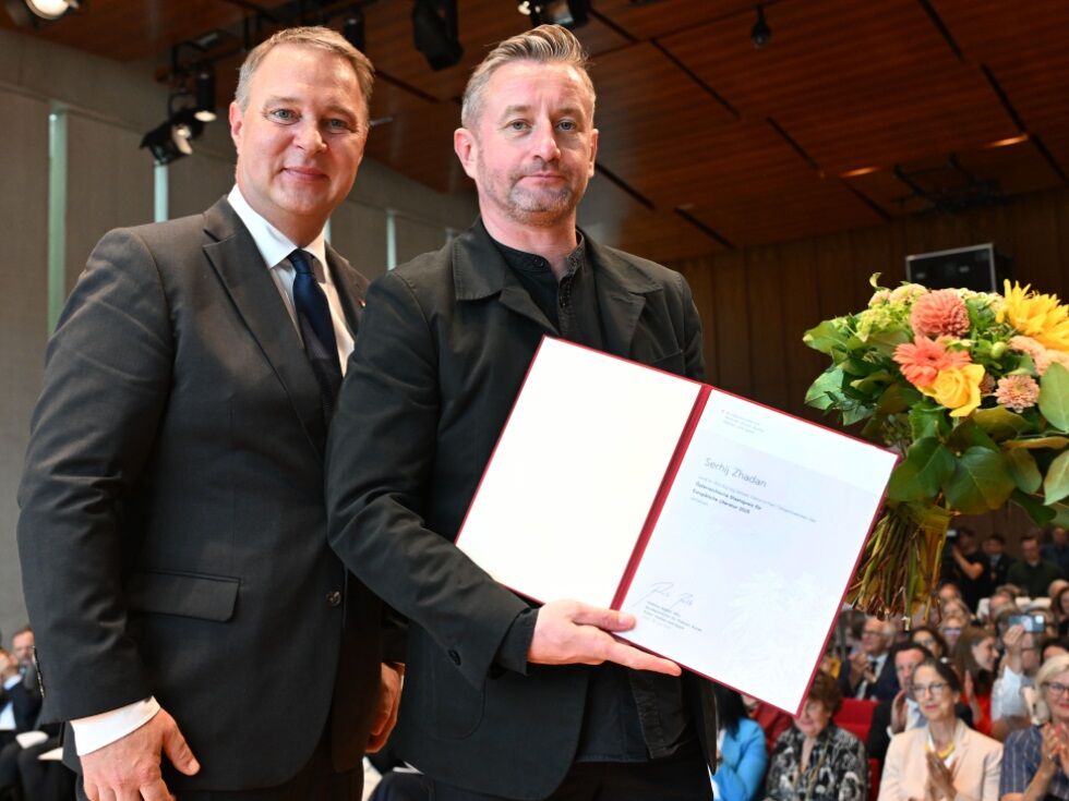 Serhij Zhadan erhielt Staatspreis für Europäische Literatur