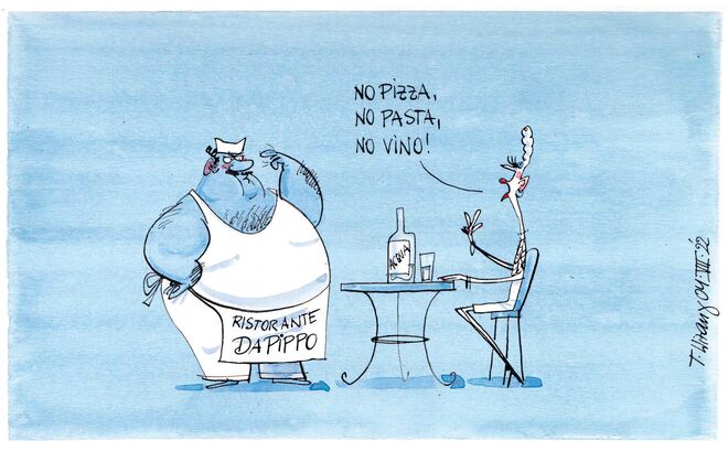 Eine Dürre in Italien ...