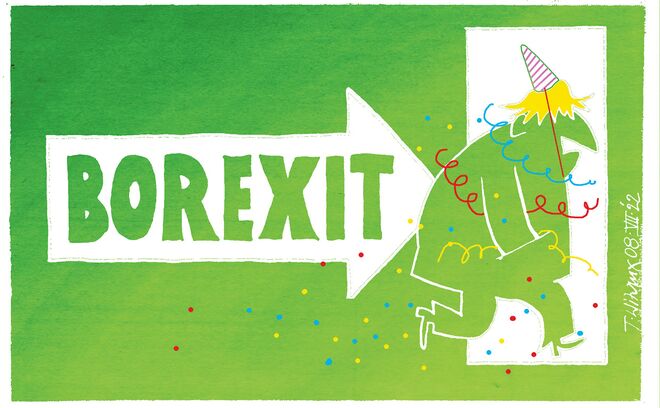 Schluss mit lustig ...