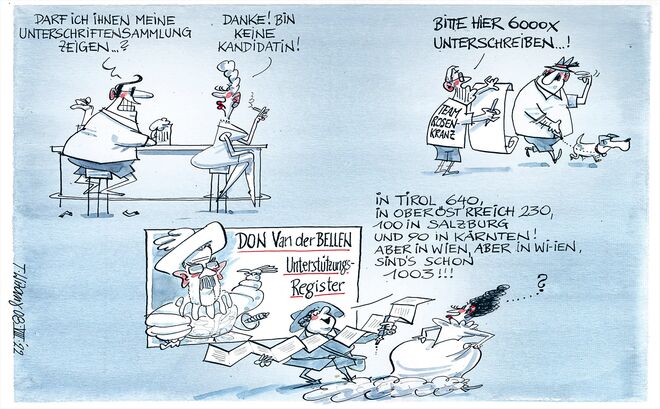 (Unterschriften-)Sammelleidenschaft ...