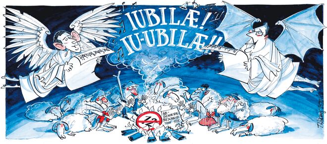 Die frohe Botschaft .