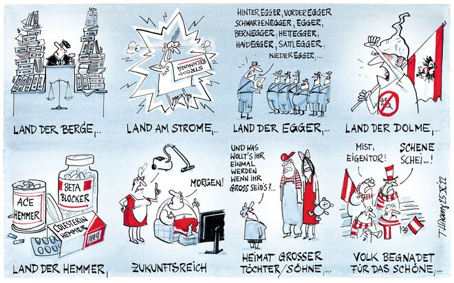 … vielgerühmtes Österreich