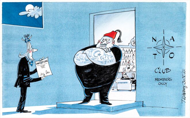 Der Tür(k)steher ...