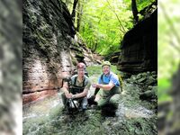 Spektakuläre Bilder aus den Klammen der Taugl