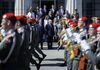 Staatsakt in der Hofburg zur Wiedererrichtung der Republik