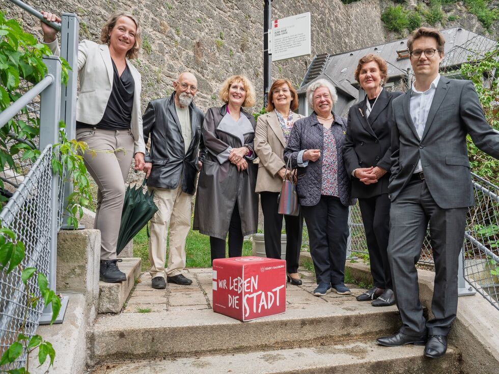 Salzburg poimenoval stopnice po violinistki Alma Rosé