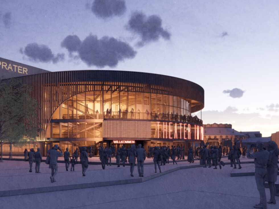 Na Dunaju bo do leta 2027 zrasel nov ovalni glasbeni tempelj na mestu znamenitega Olympia Loopinga