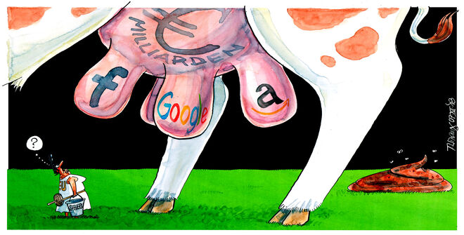 Too big to be milked...