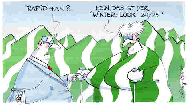 Und wieder ein grün-weißer Winter