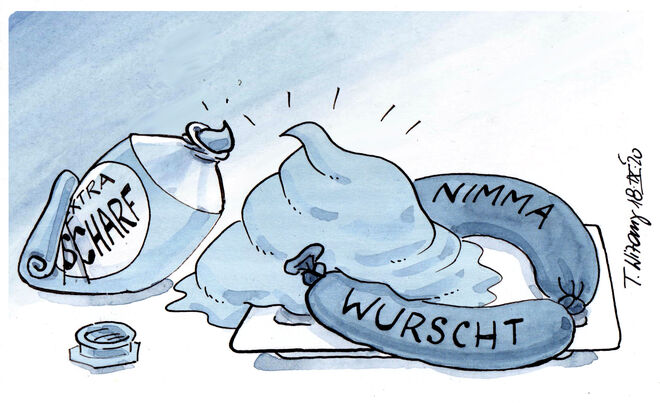 Und wieder eine Verschärfung . .  .