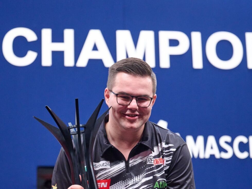 Van Veen kürt sich zum jüngsten Darts-Europameister
