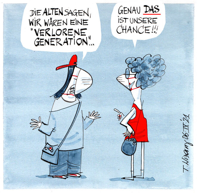 Verloren für wen? . .  .