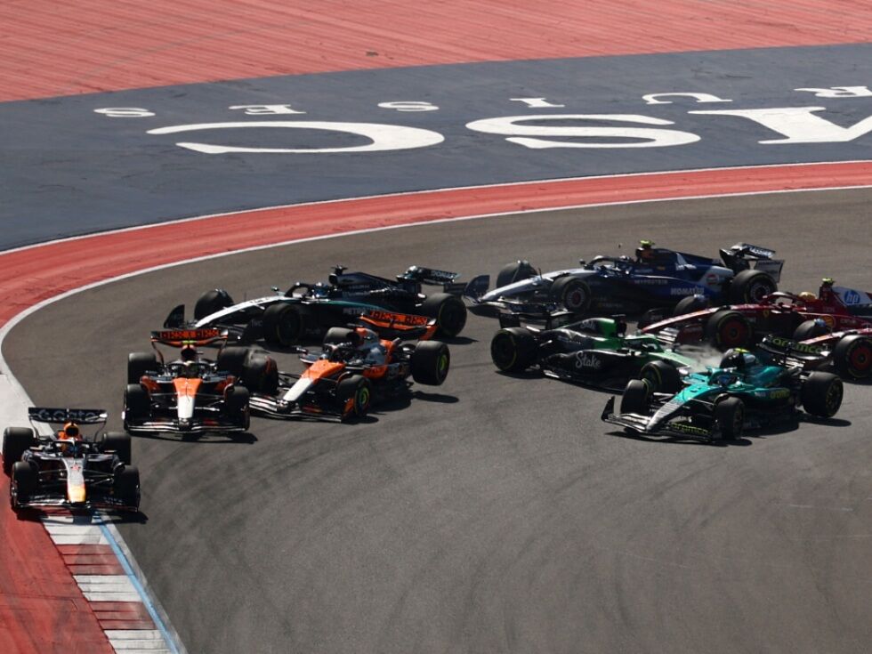 Verstappen gewinnt Austin-Sprint - McLaren-Fiasko nach Start