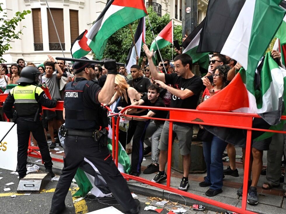 Vuelta-Zielankunft in Bilbao wegen Protesten neutralisiert