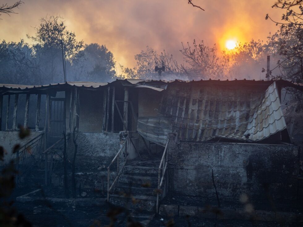 Weiter zahlreiche Waldbrände in Griechenland