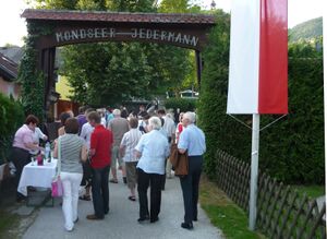 Der Mondseer Jedermann, Bühneneingang Jedermann 033.jpg