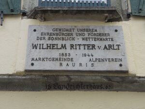 Erinnerungstafel am Rauriser Landrichterhaus.jpg
