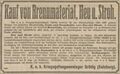 Kriegsgefangenenlager Grödig Inserat Brennmaterial Heu Stroh 1916.JPG
