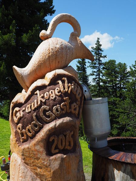 Datei:Bad Gastein Krugbrunnen Graukogelhütte.jpg