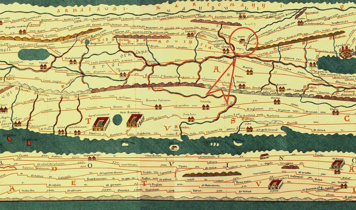 Tabula Peutingeriana SALZBURGWIKI