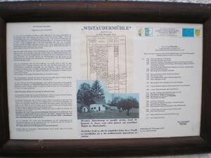 Wistaudermühle, Infotafel.JPG