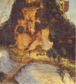Staufenbrücke mit Uferschutzbauten, Bild v. 1525.png