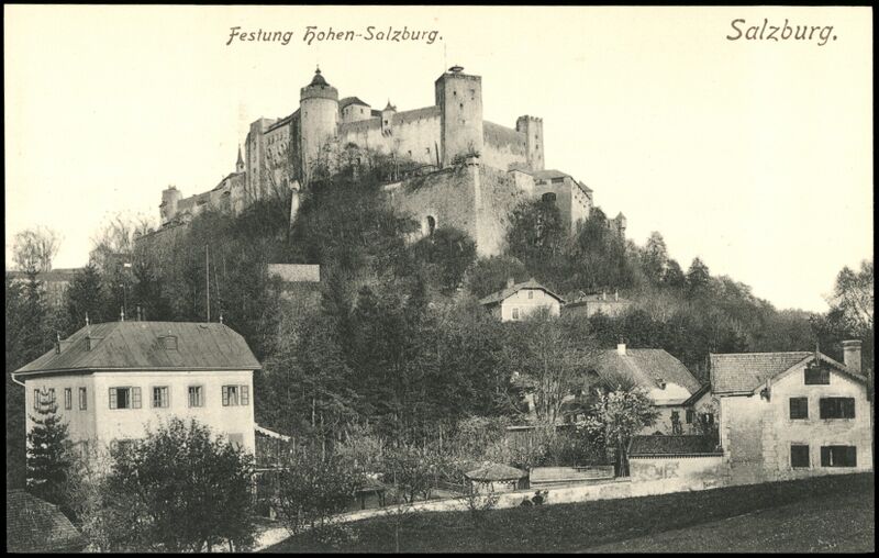 Datei:Mönchsbergviertel Festung Hohensalzburg 1911.jpg