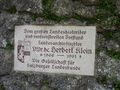 Erinnerungstafel am Mönchsberg an Archivdirektor Dr. Klein.jpg