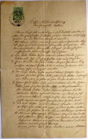 Testament Franziska Kobler 1875 1.JPG