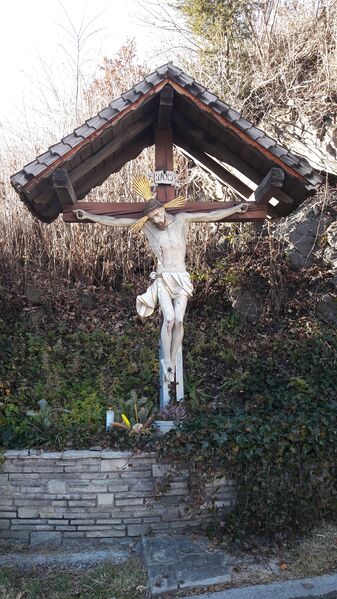 Datei:Wegkreuz Wallnergut 20211121 1.jpg