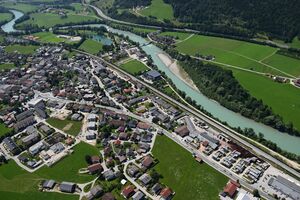 Erkundungsflug zu Ausfahrtssperren A10 hier Kuchl.jpg