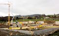 Hochbetrieb auf der Postbasis-Baustelle in Thalgau-Enzersberg.jpg