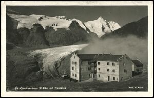 Glocknerhaus Gletscherstraße Pasterze 1932.jpg