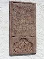 Grabtafel v. Verweser von Wildenegg von 1570 an der Pfarrkirche von Arnsdorf an der Donau.jpg
