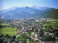 Oberalm in Richtung Hallein und Hoher Göll, Foto von Helisky.jpg