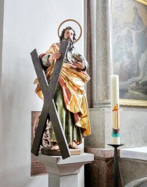 Darstellung des hl. Andreas in der Pfarrkirche.jpg