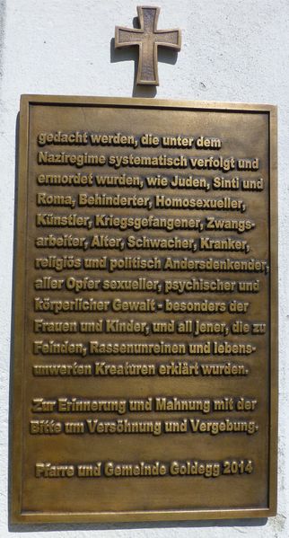 Datei:Gedenktafel 1 Friedhof Goldegg.jpg
