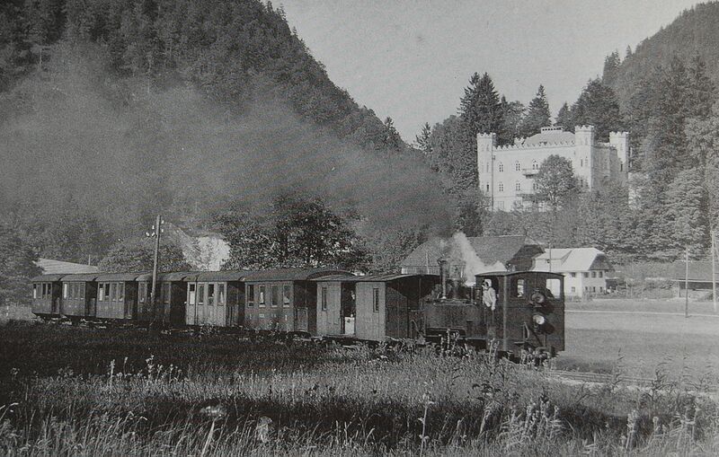 Datei:Streckenverlauf beim Schloss Hüttenstein nahe des Krottensees.JPG