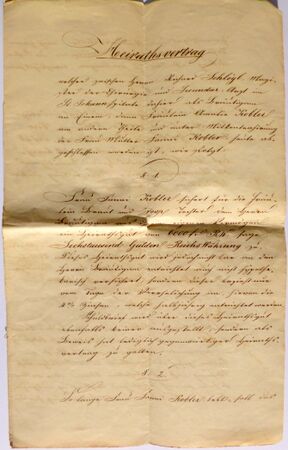 Heiratsvertrag Richard Schlegel und Amalia Kobler 1846 1.JPG