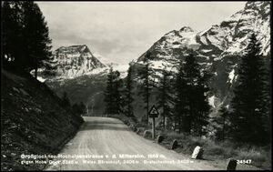 Großglockner Hochalpenstraße Mitteralm 1936.jpg